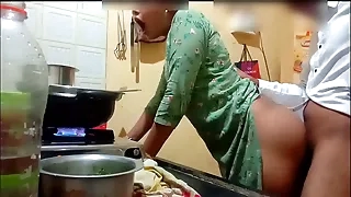 Indian down in the mouth join in matrimony got fucked while under way