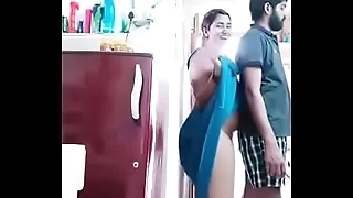 Swathi naidu romance with boyfriend while channel on the way