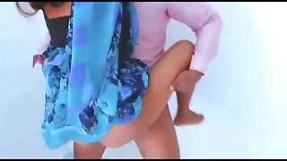 Indian Hot Saree bus lift firm fuck with pupil homemade